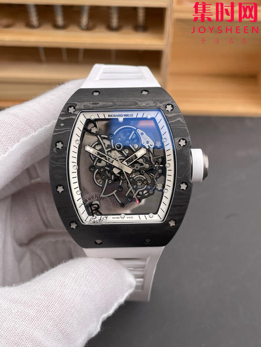 【贵重物品】只适合高端玩家 RF理查德米勒RM55 新款RM055碳纤维系列 男士腕表 商品图0