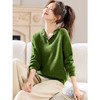 慵懒风小翻领针织衫，宽松百搭套头好看毛衣CC-XFY-3235 商品缩略图3