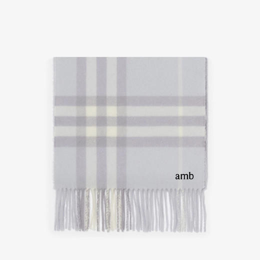 BURBERRY 巴宝莉 中性格纹羊绒围巾 格子 8112649 B9725 商品图1