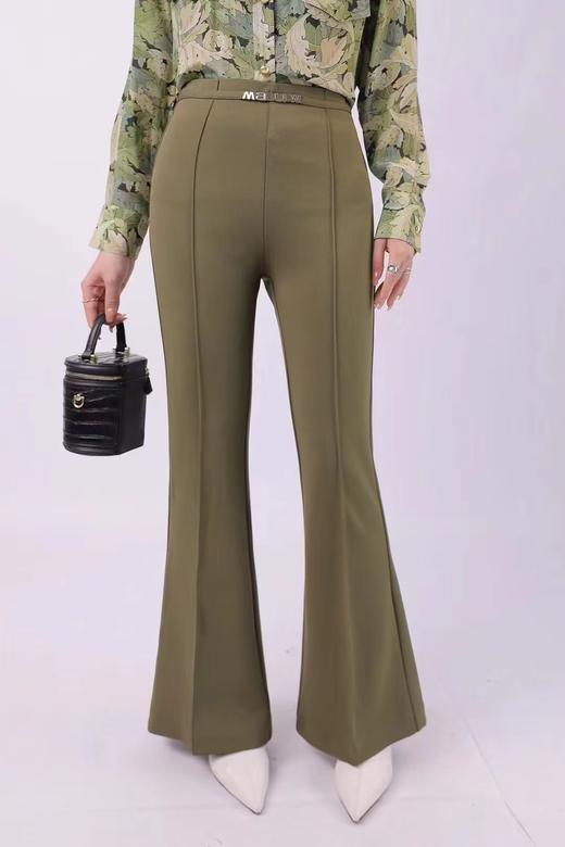 33GAR010302#高腰微喇叭长裤 商品图0