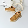 经典鲨2025年冬季专柜新品男士百搭圆头内里天鹅绒系带工装棉鞋KF11-555031 商品缩略图1