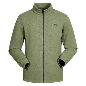 【春上新】【9折】6楼吉普JEEP男式针织加绒外套J542197044吊牌价939折后价845