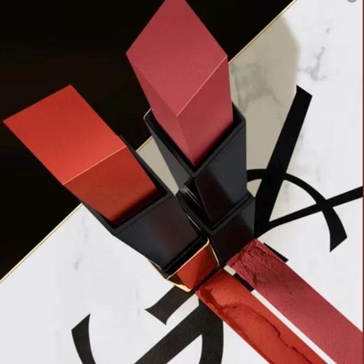 【礼盒礼袋】YSL圣罗兰浮雕口红礼盒 小金条2.2g*2支 （#1966+#21 ）/ （小黑条#302+小金条#21礼盒）香港直邮 商品图9