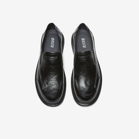 【百思图】BF楼百思图26春新款一脚蹬豆豆乐福鞋软底爸爸鞋男士皮鞋8FH02AM6吊牌价959，现价399