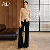 AD高级感气质穿搭一整套女2025新款雪尼尔两件套丝绒阔腿裤套装 商品缩略图2