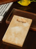 清	如意池诗文白端砚（红木砚盒） 商品缩略图1
