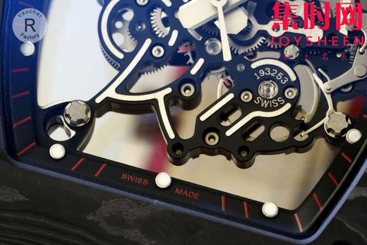 【贵重物品】只适合高端玩家 RF理查德米勒RM55 新款RM055碳纤维系列 男士腕表 商品图6