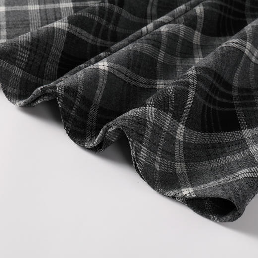 奢姿大码女装2025冬季减龄格纹连衣裙胖妹妹娃娃领设计时尚裙子9954894337 商品图4