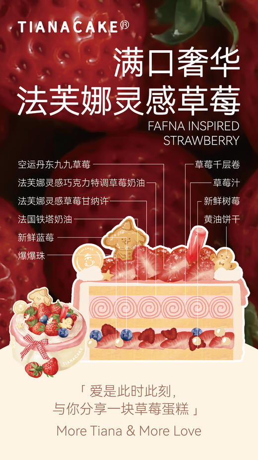 🍓【满口奢华法芙娜灵感草莓】 商品图1