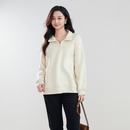 火桐hooton 高定系列 牦牛绒针织拉链卫衣ZM24001 商品图1