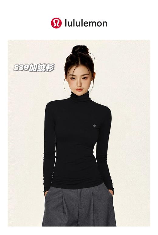 一包两件！LULU 2025冬季新款婴儿绒堆堆领打底衫，升级款保暖肌底衣 商品图4