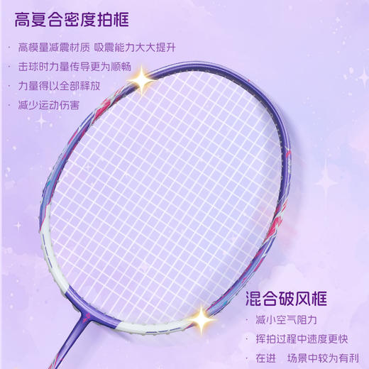 国羽严选奇袭全碳素纤维专业进攻型比赛训练耐打羽毛球拍单拍 商品图2