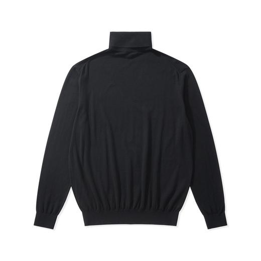 男款羊毛提花高领针织毛衣he020 商品图1