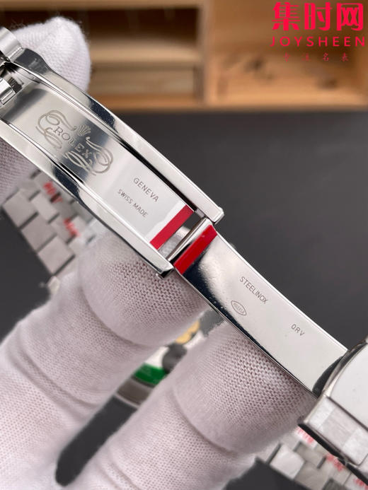 C PLUS劳力士 Cplus日志型41mm 蓝盘钻面 丹东3235机 五珠链 904L钢 男士腕表 商品图6