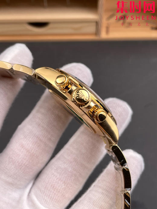 劳力士宇宙计型m116508 VS迪通拿4130配重版 VS配重版绿金迪 丹东4130一体机 男士腕表 表径40mm 商品图3