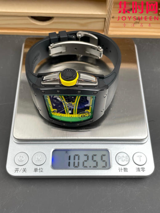 【贵重物品】只适合高端玩家 RF理查德米勒RM61 RM061男士系列"跑道"NTPT碳纤维壳/TZP陶瓷壳 男士腕表 商品图12