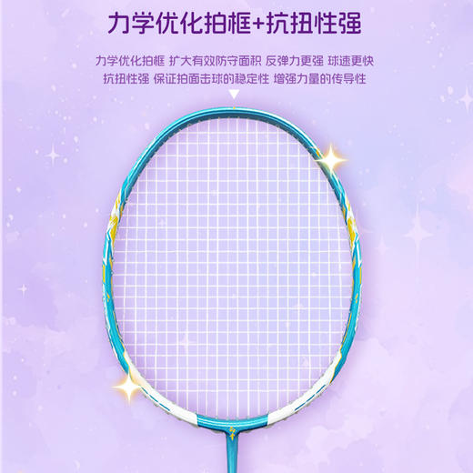 国羽严选奇袭全碳素纤维专业进攻型比赛训练耐打羽毛球拍单拍 商品图4