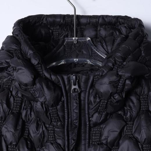 23933SDSA秋冬新款痞帅男装简约纯色白鹅羽绒服外套拉链立领连帽高级感 商品图2