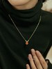 Oflye潮流饰品  S925银红玛瑙轻奢高级感项链新年新款设计感百搭项链 商品缩略图0