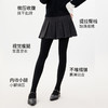 2025新品竖条纹打底裤女秋冬压力显瘦棉连裤袜防掉档提臀灰色系外穿一体裤 商品缩略图4