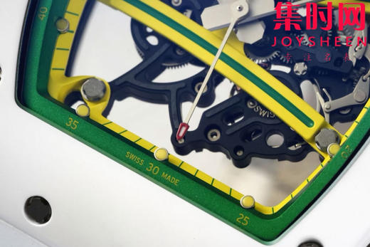 【贵重物品】只适合高端玩家 RF理查德米勒RM61 RM061男士系列“跑道”NTPT碳纤维壳/TZP陶瓷壳 男士腕表 商品图4