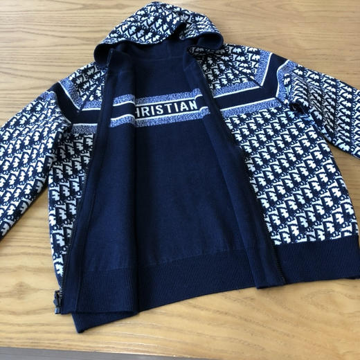 Dior重工双面针织衫！ 灰色 蓝色。自己备注号码颜色 商品图1