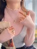 【YW】无忧购 糖果色木耳中领针织打底衫（截单后3-5天发货） 商品缩略图0