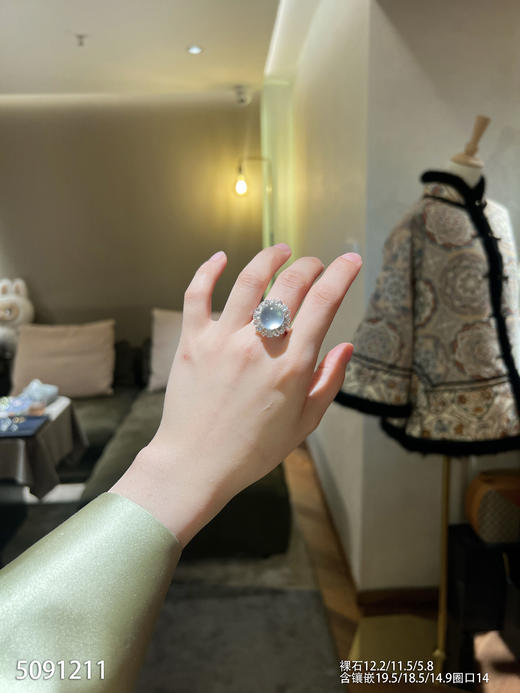 5091211，蛋面戒指。具体价格微信咨询 商品图4