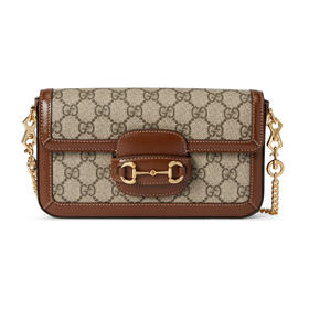 GUCCI 古驰 女士 Horsebit 1955系列 小号单肩背包 混色 752002 92TCG 8563