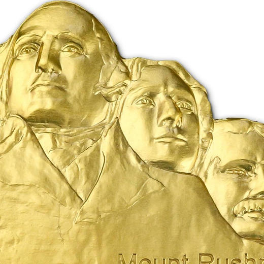 【全球首个总统山异形币】美国建国250周年纪念币 总统山极致还原 萨摩亚发行 原装礼盒带透明展示盒 商品图6