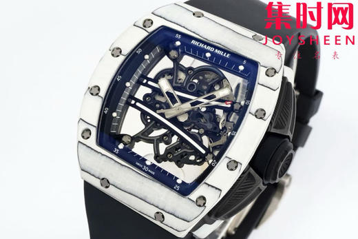 【贵重物品】只适合高端玩家 RF理查德米勒RM61 RM061男士系列“跑道”NTPT碳纤维壳/TZP陶瓷壳 男士腕表 商品图2