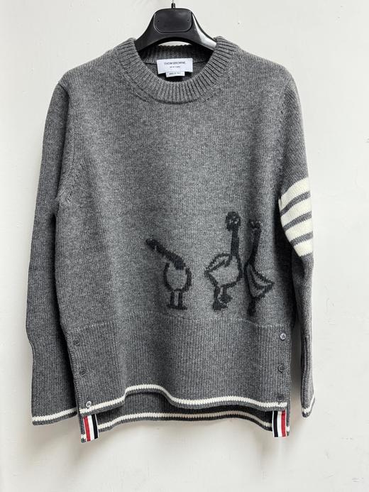 女款条纹针织毛衣hu022 商品图0