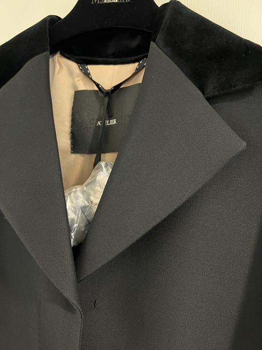 女款羊毛真絲大衣he 商品图2