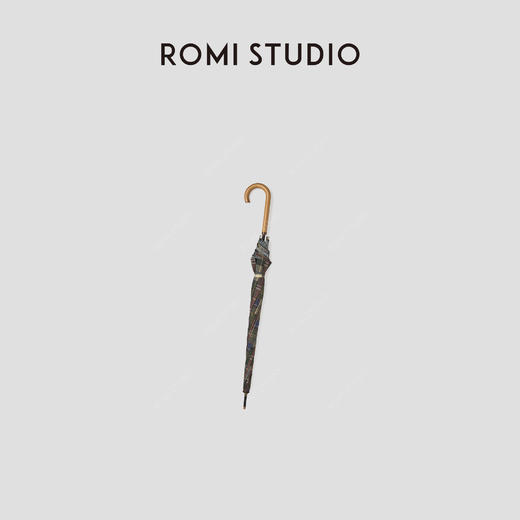 ROMI STUDIO 首饰袋 便捷收纳防晒遮阳伞复古格纹雨伞RWCLP36113 商品图10