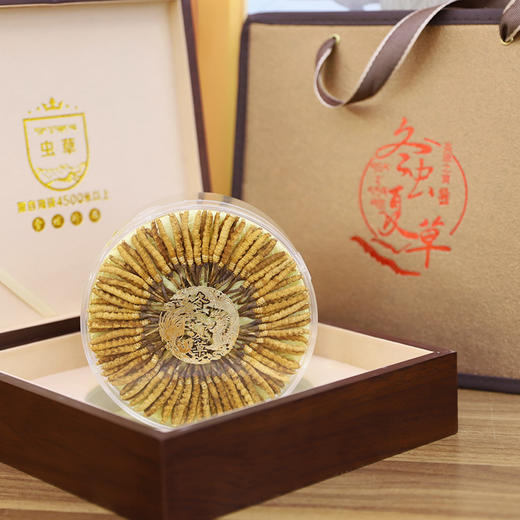 【年终抄底！·百事百顺西藏虫草礼盒】2025年头茬黄金草！西藏核心产区 高海拔虫草 腺苷含量高于国标 100根礼盒装 第二件半价！（单根仅需29.9元！） 商品图3