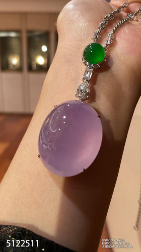 粉紫罗兰蛋面吊坠【5122511】具体价格微信咨询