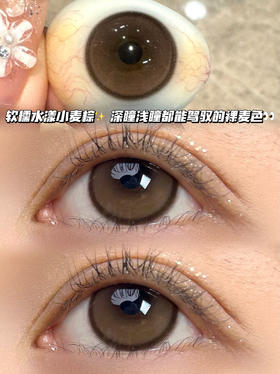 Gentle温柔小麦棕「含硅水凝胶」年抛型