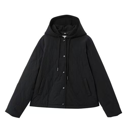 佐丹奴女装25年裥棉保温连帽可拆两穿外套05375637 商品图3