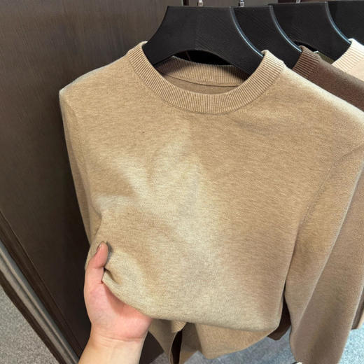 【拍2件129元】【专柜品质】男士毛衣针织衫 秋冬老钱风高级感品质男装毛衫 商品图1