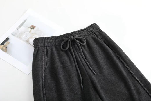羊绒休闲直筒裤 商品图4