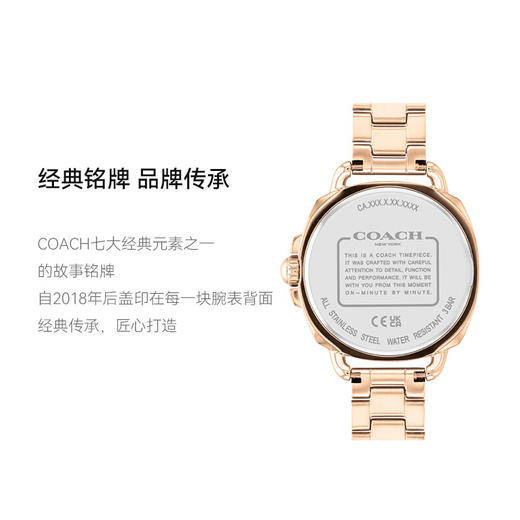 【蔻驰TATUM系列】蔻驰马车满天星珠宝腕表 满钻水晶金钢带表链/石英表盘/进口机芯/百搭好看/独立钢印/一表一编码 商品图5