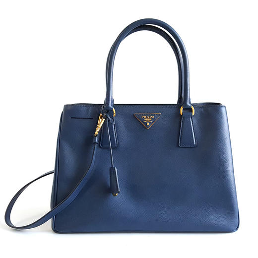 【95新】Prada普拉达中号蓝色杀手包手提单肩包女士191025JJ31 商品图0