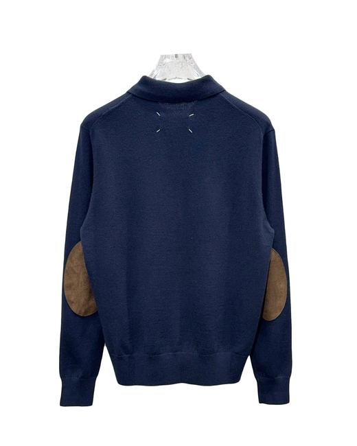 男款拼接袖针织POLO衫la016 商品图1