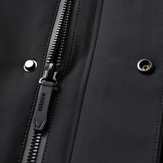 【可拆卸内胆】【鹅绒服】【DWY】大依优型大码男装可拆卸鹅绒连帽羽绒服外套加肥加大男士上衣 商品图3