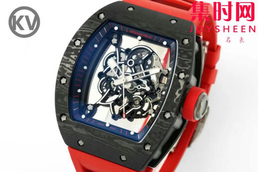 王者归来！KV理查德米勒RM55 RM055碳纤维系列 镂空男士腕表 商品图1