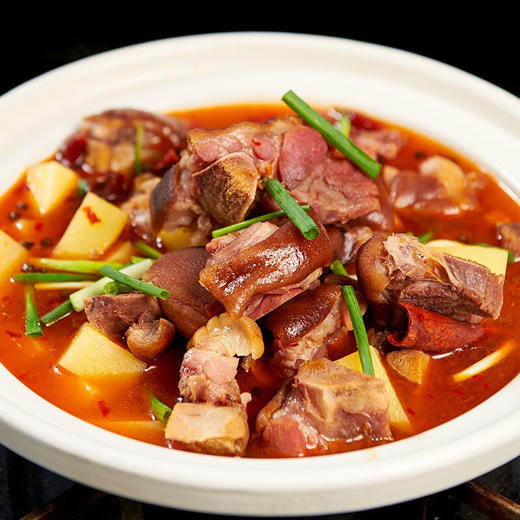 【宜昌助农馆】农家腊猪蹄500g  火锅食材真空装 商品图5