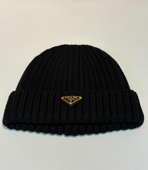 中性款綿羊毛山羊絨针织帽he020 商品图0