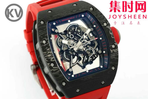 王者归来！KV理查德米勒RM55 RM055碳纤维系列 镂空男士腕表 商品图2