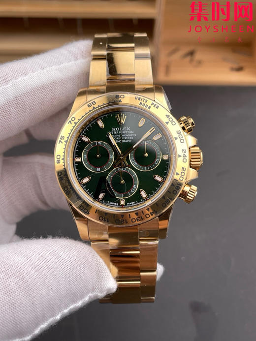 劳力士宇宙计型m116508 VS迪通拿4130配重版 VS配重版绿金迪 丹东4130一体机 男士腕表 表径40mm 商品图0