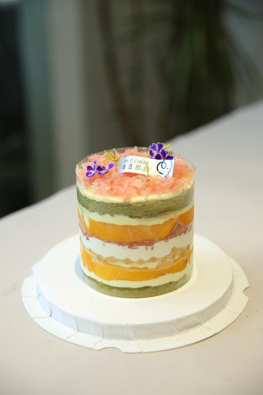 四寸固体杨枝甘露蛋糕 商品图0